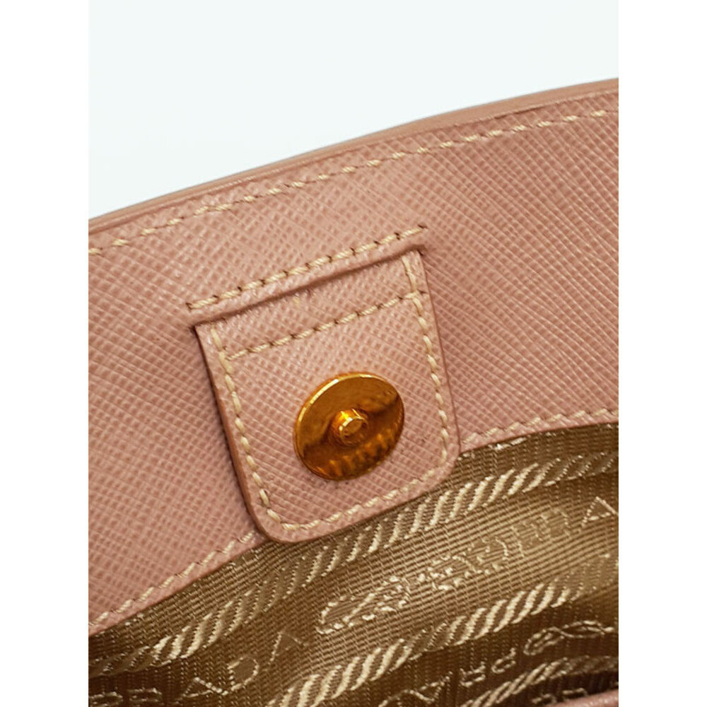 Prada Bag Leather Saffiano Pink Galleria Tote - Picture 4 of 9